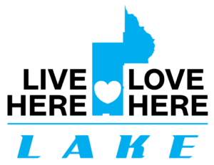 Live Here, Love Here Lake Logo